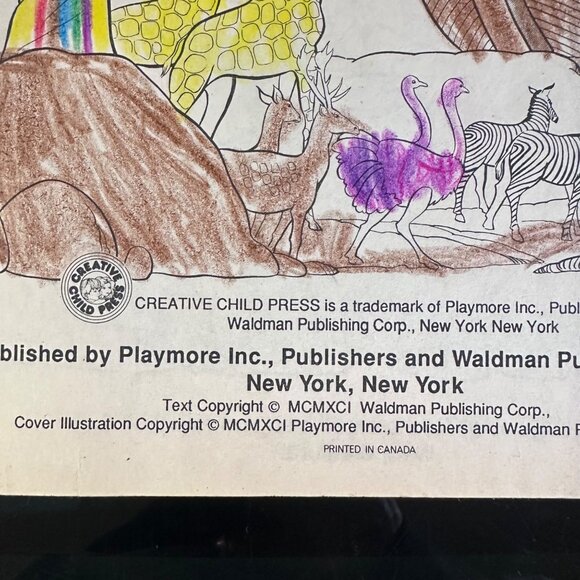 The Bible Coloring Book - Pictures From The Old And New Testaments - 1991 Creati - Picture 6 of 16